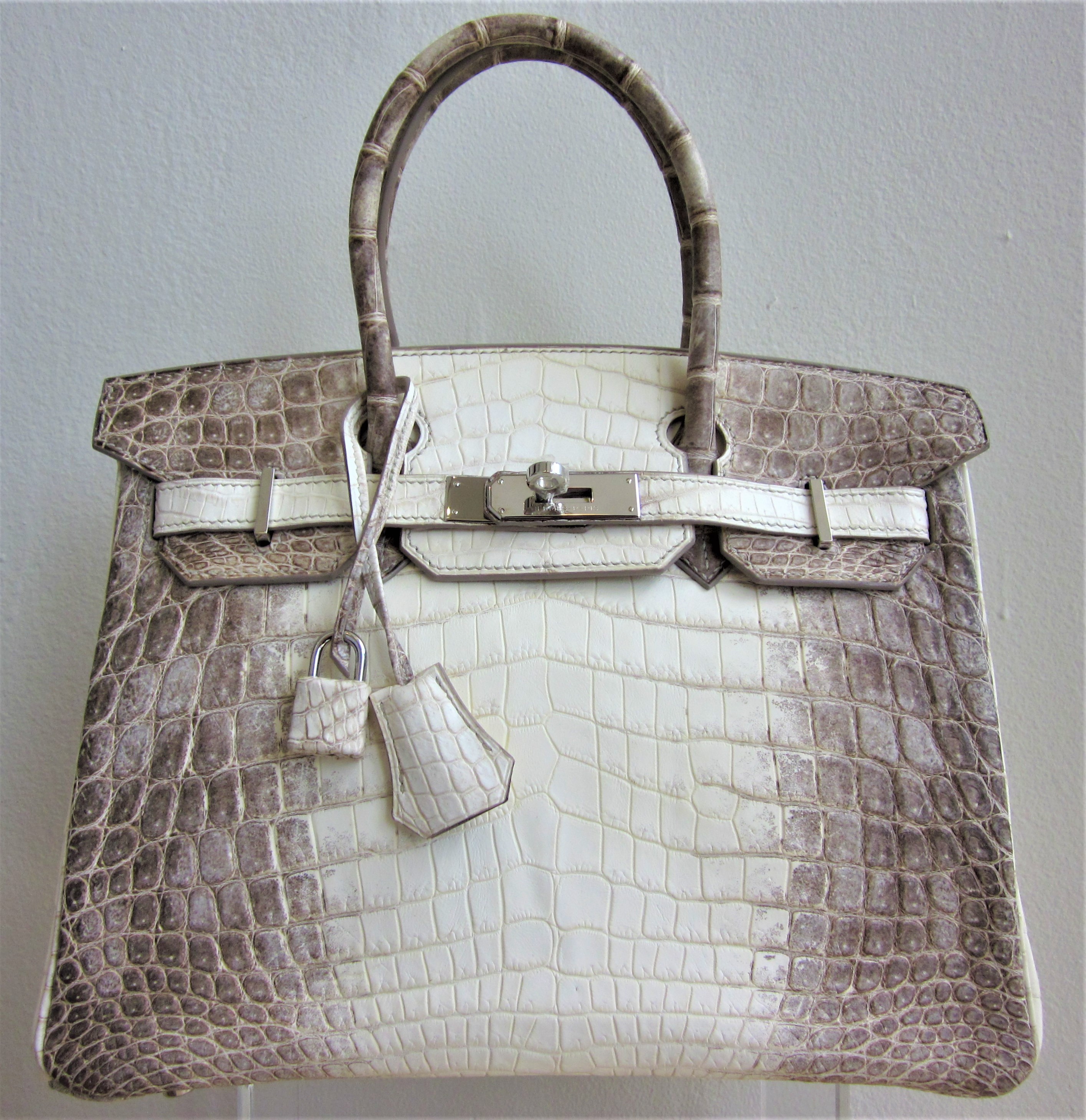 Hermes 30cm Himalaya Crocodile Birkin Bag  Hermes handbags, Birkin bag,  Hermes bag birkin