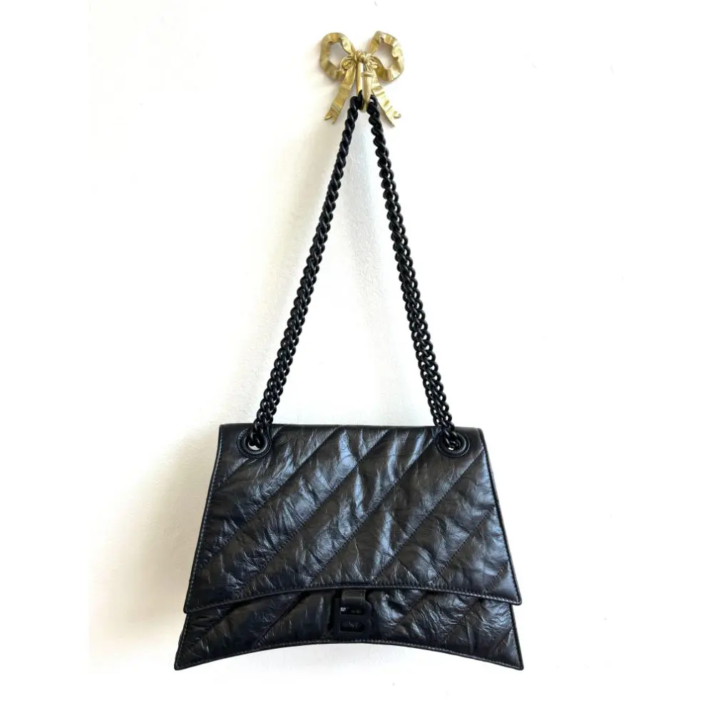 Balenciaga crush shoulder bag - medium