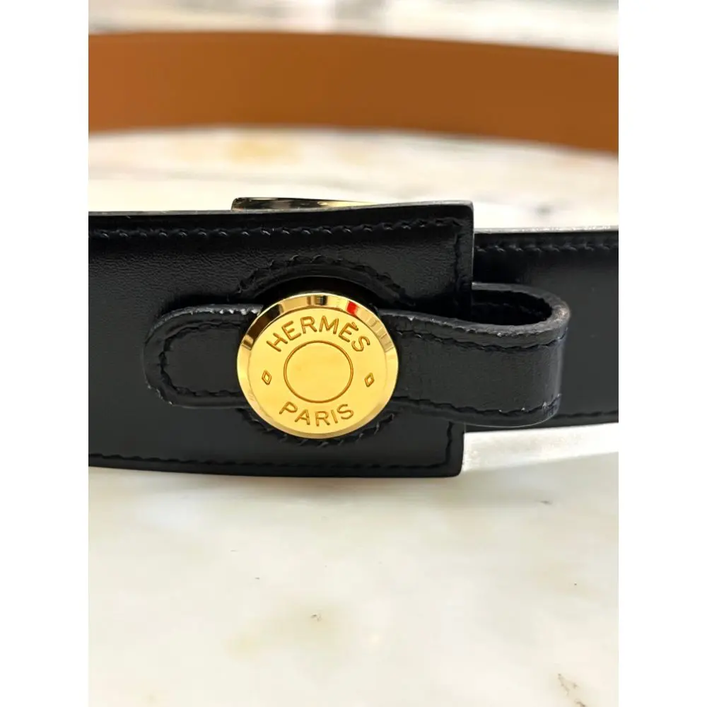 Hermès 1998 Clou de Selle belt