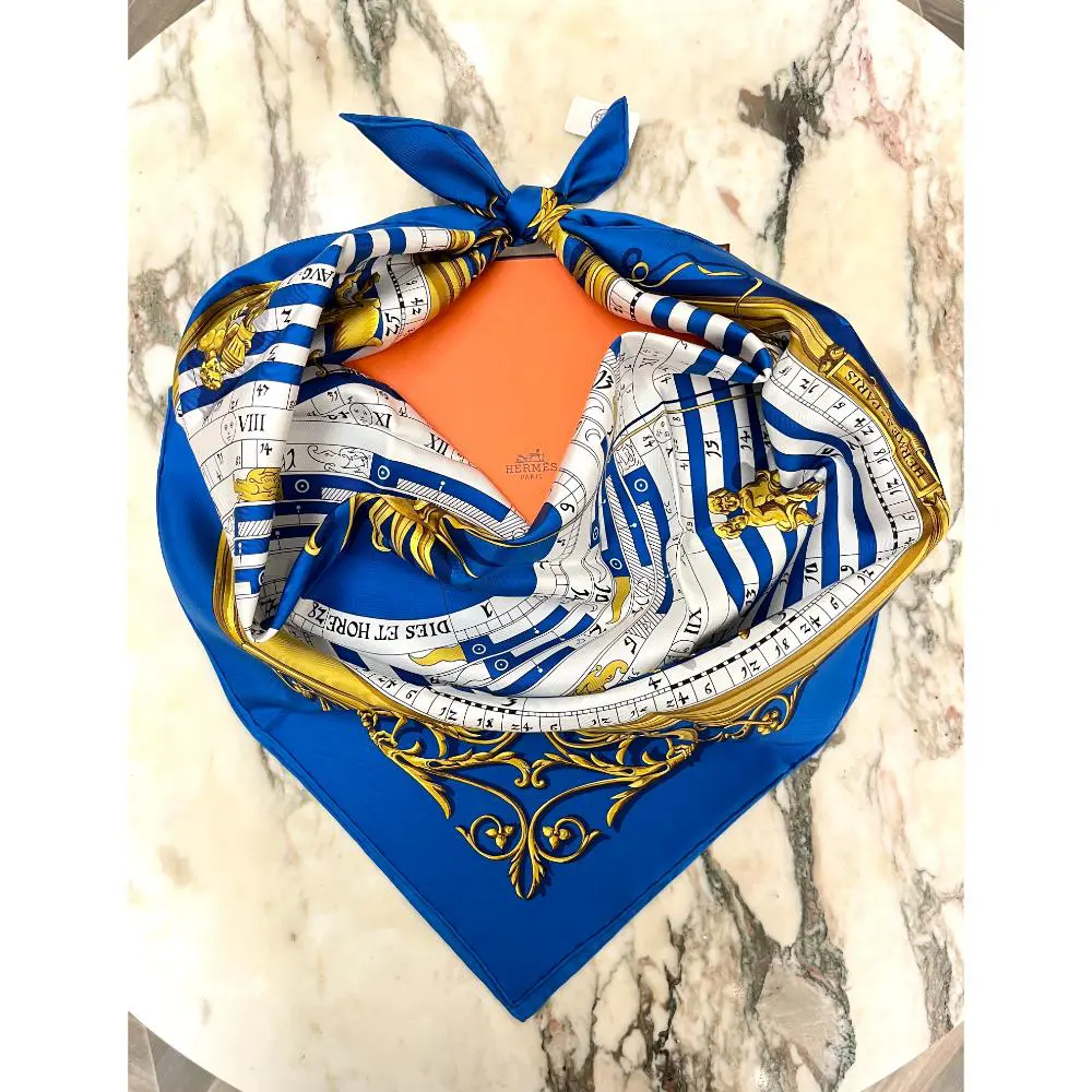 Hermes Dies et Hore scarf