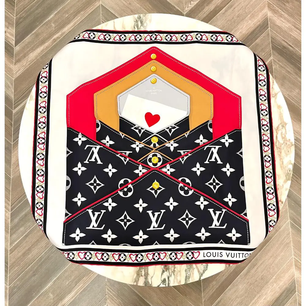 Louis Vuitton silk scarf