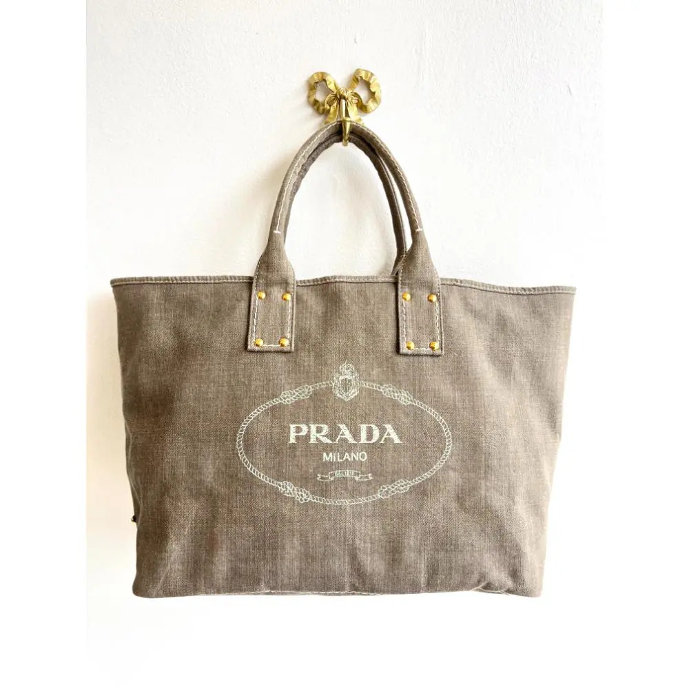 Prada Canapa tote