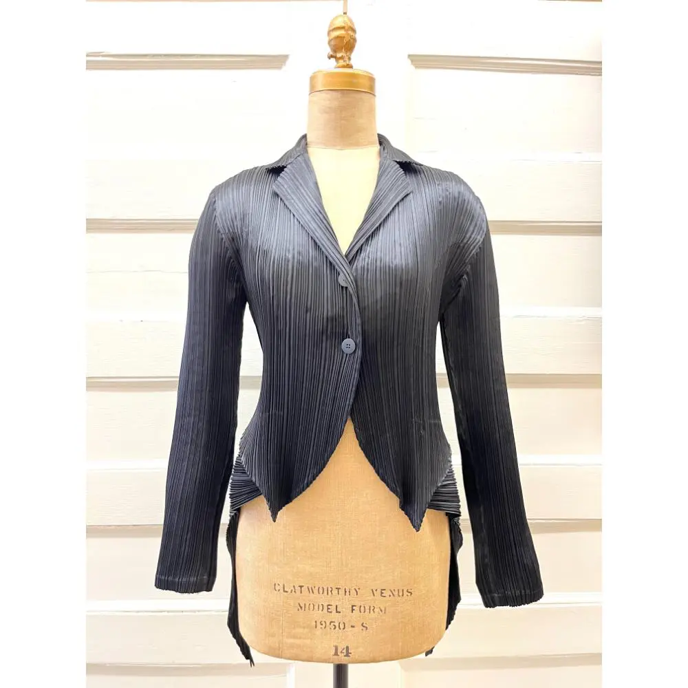 Issey Miyake black jacket