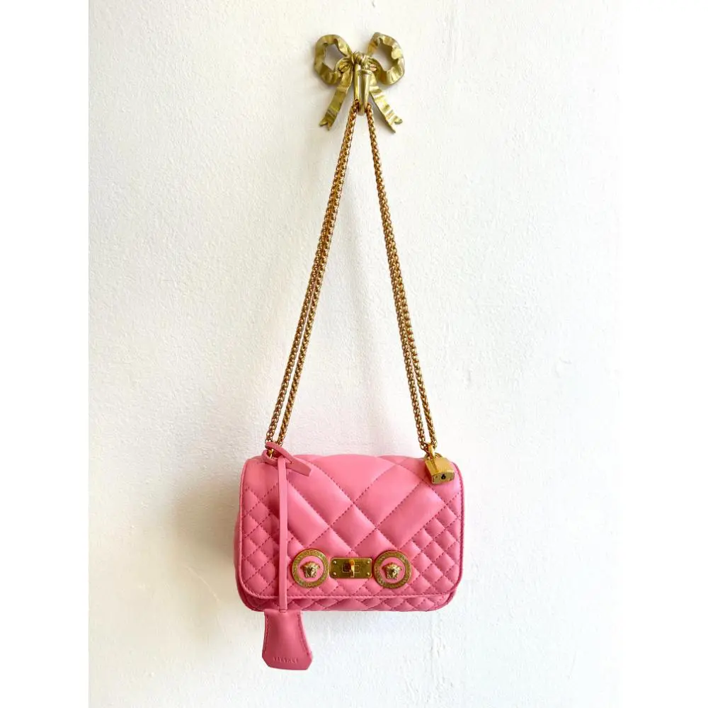 Versace Icon pink bag