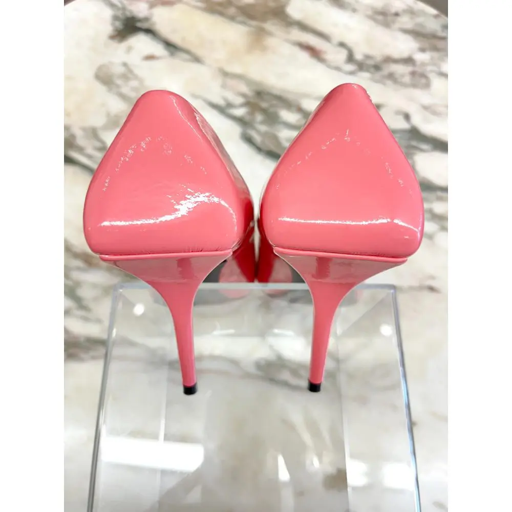 Balenciaga Square Knife BB pink pumps ~ sz 38