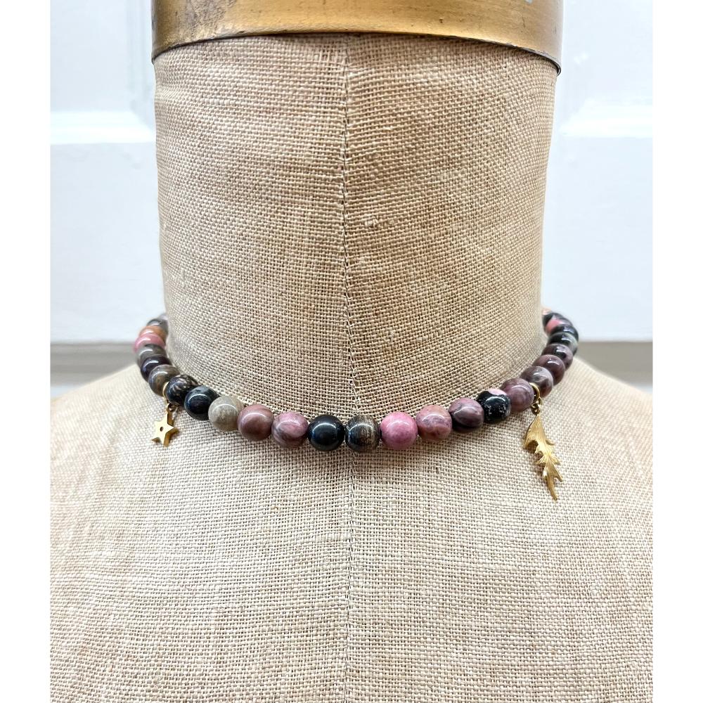 Dior Jadoir stone bead necklace/bracelet