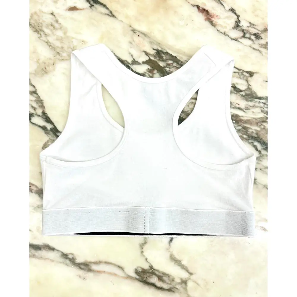 Balenciaga logo sports bra