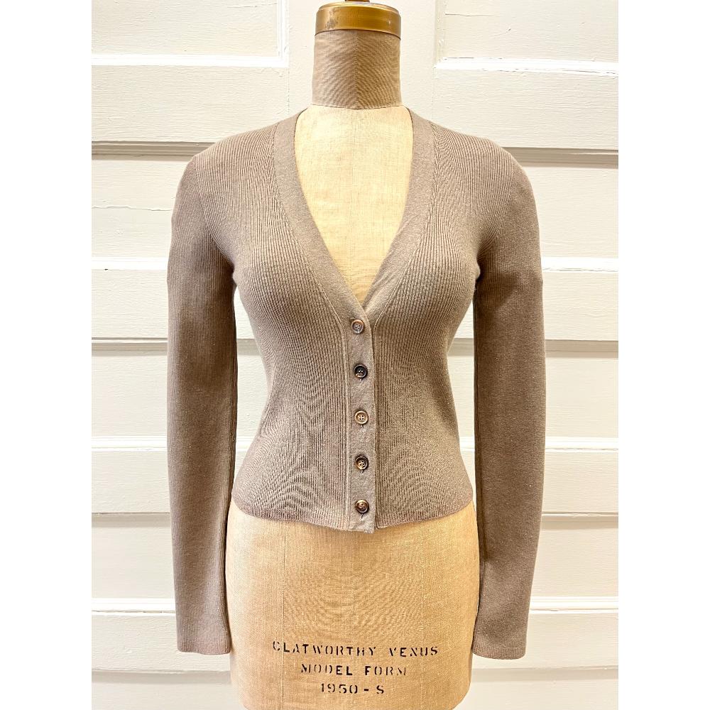 Brunello Cucinelli cashmere knit cardigan