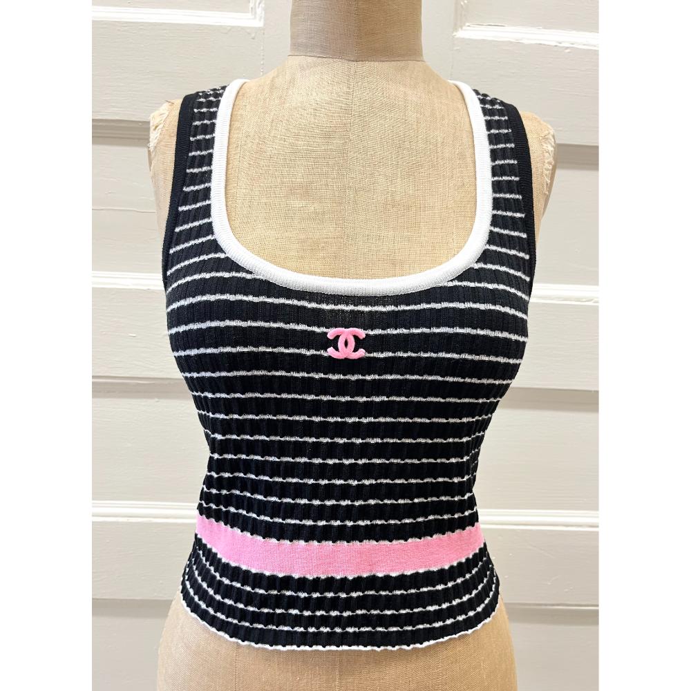 Chanel 2024 knit tank top