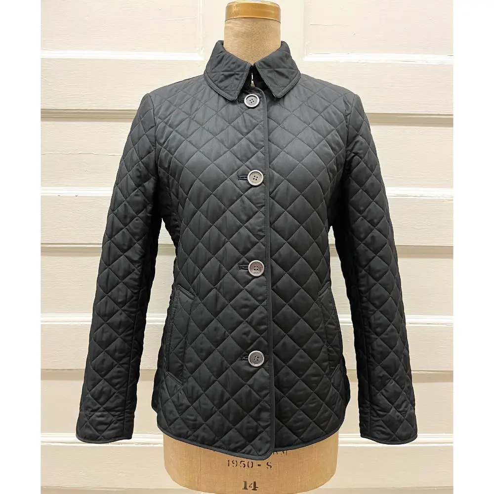 Burberry Brit black quilted jacket