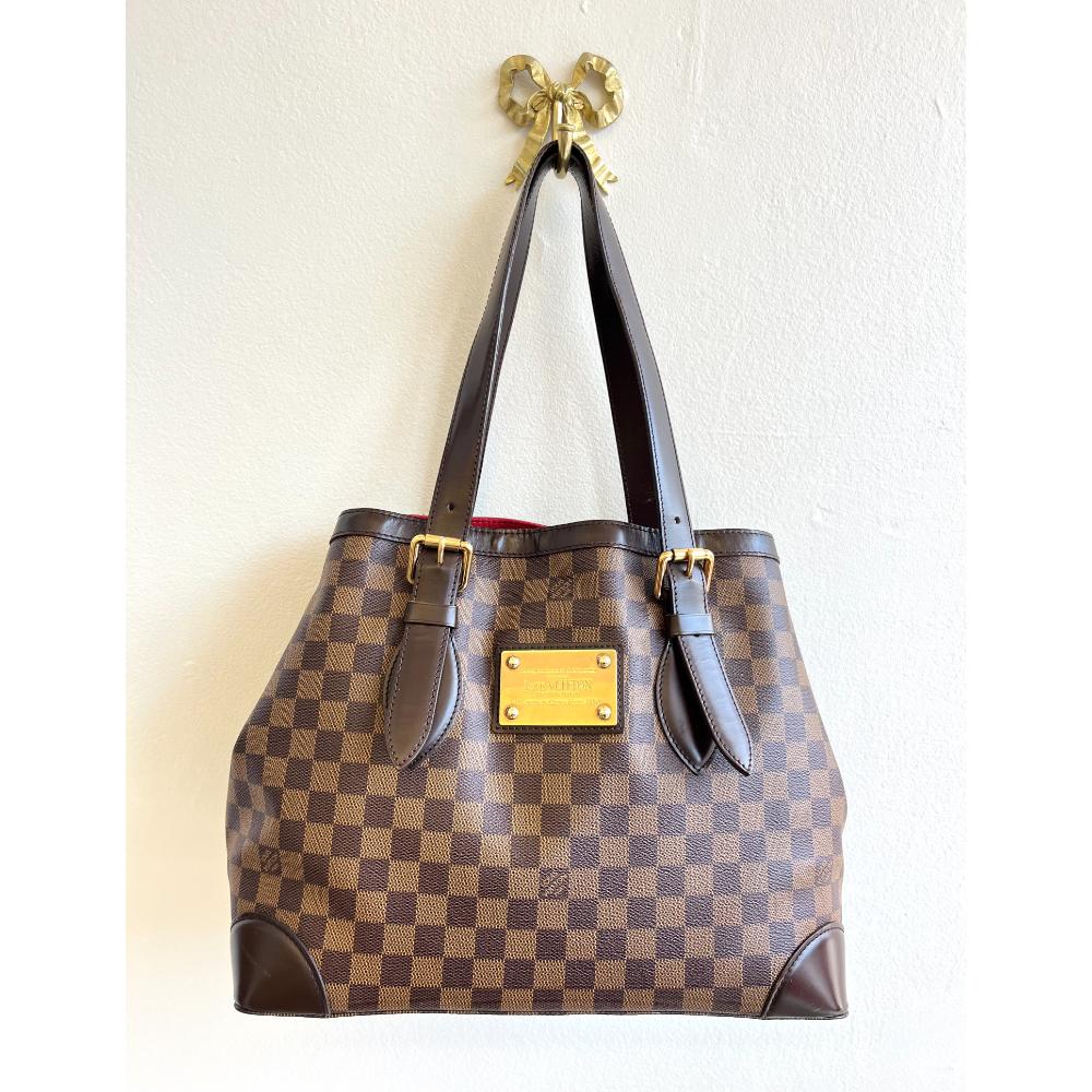 Louis Vuitton 2008 Damier Ebene MM Hampstead bag