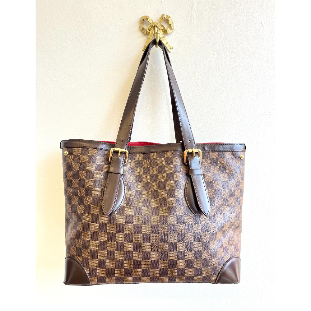 Louis Vuitton 2008 Damier Ebene MM Hampstead bag