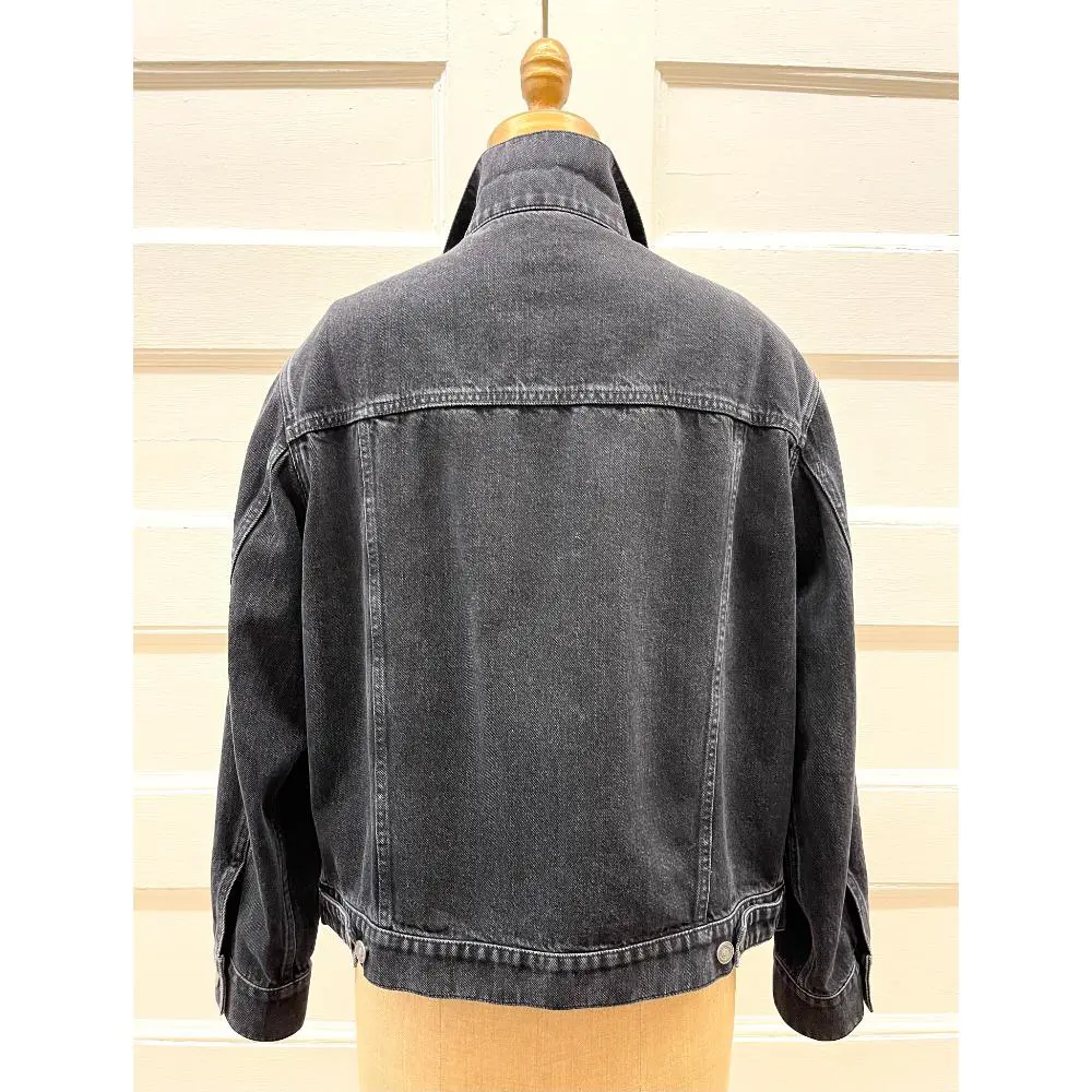 Christian Dior black denim jacket