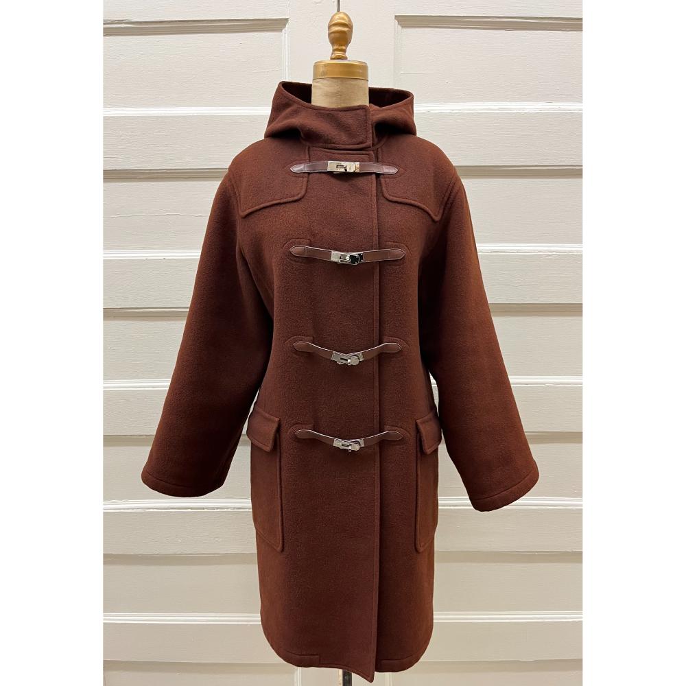 Hermes cashmere duffle coat