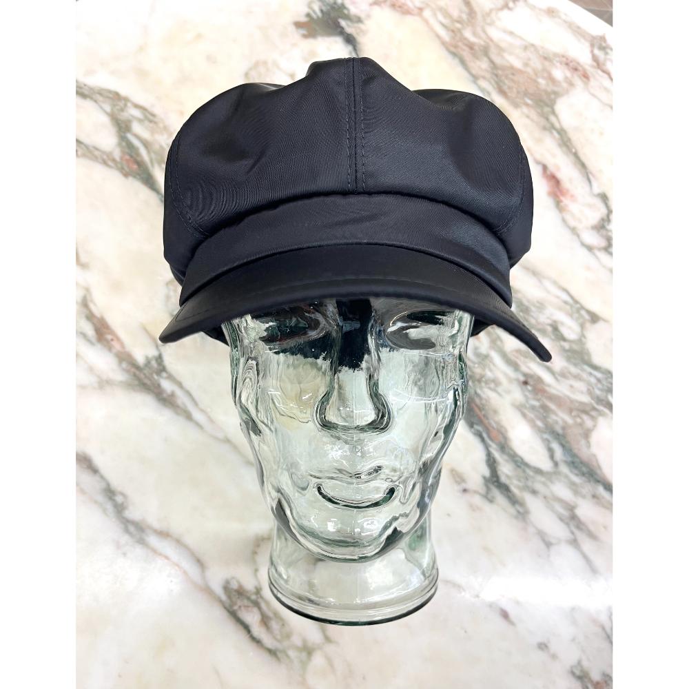 Prada Re-Nylon hat in black