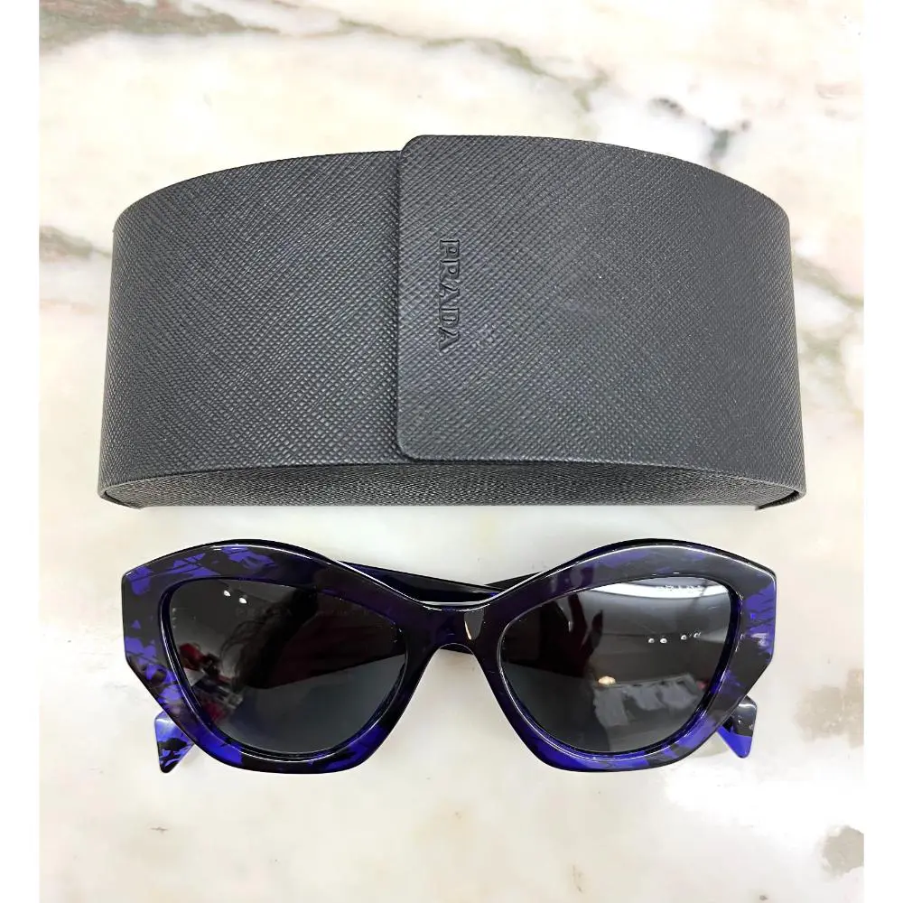 Prada Symbole violet framed sunglasses