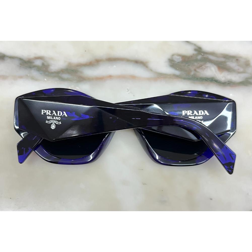 Prada Symbole violet framed sunglasses