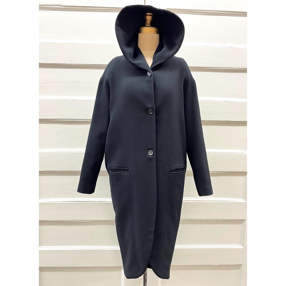 Romeo Gigli 1990's wool cocoon coat