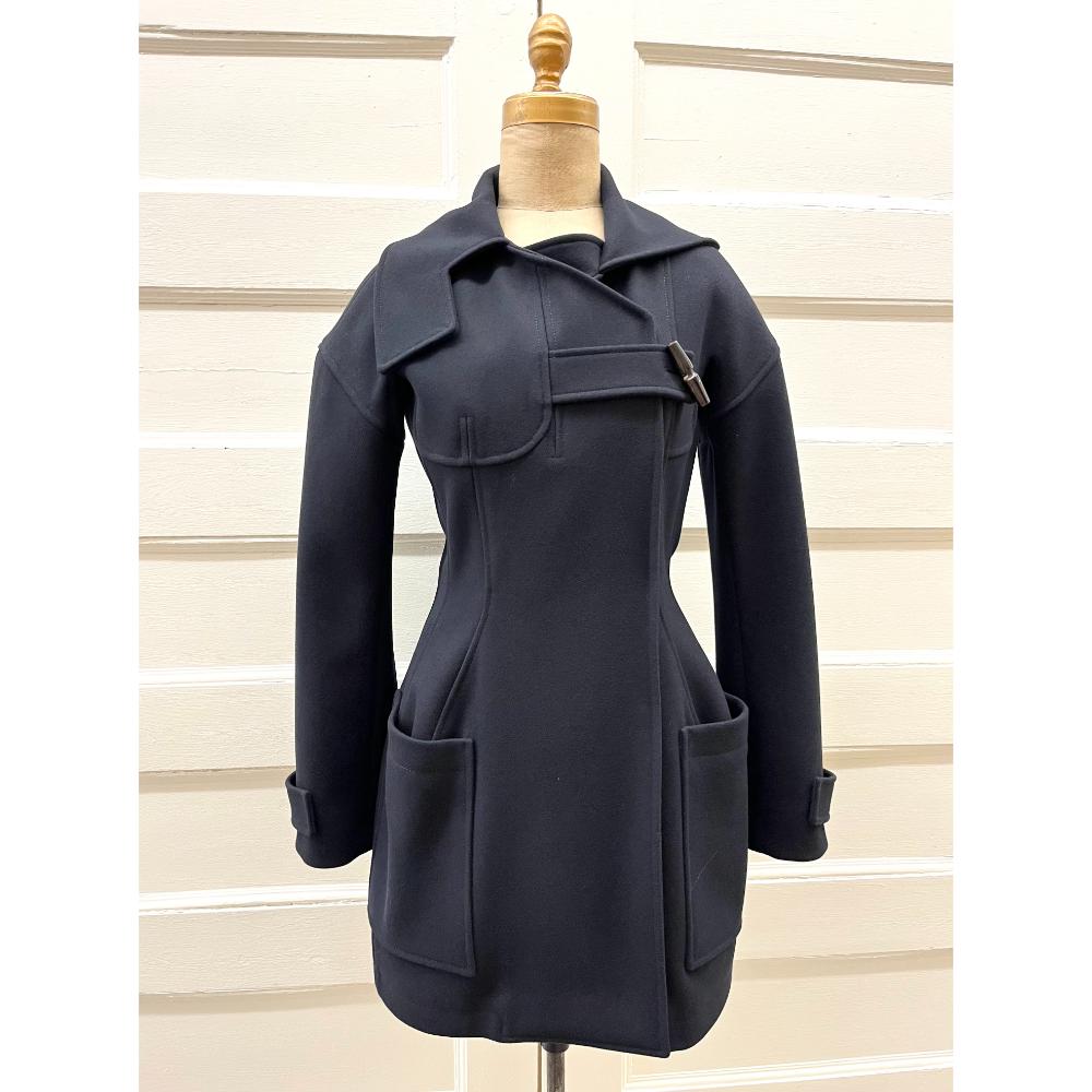 Dior wool tailored coat