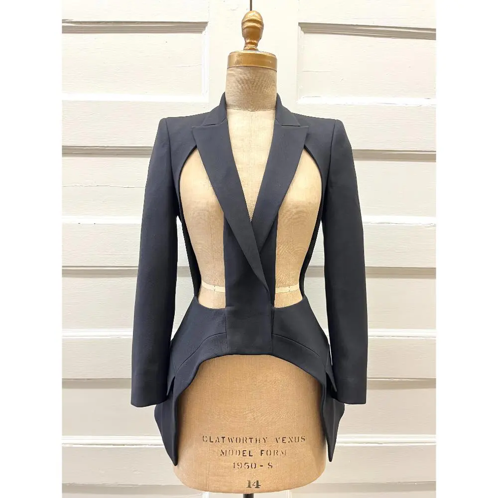 Alexander McQueen cutout blazer