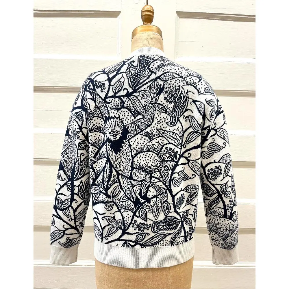 Dior Toile De Jouy patterned cashmere sweater