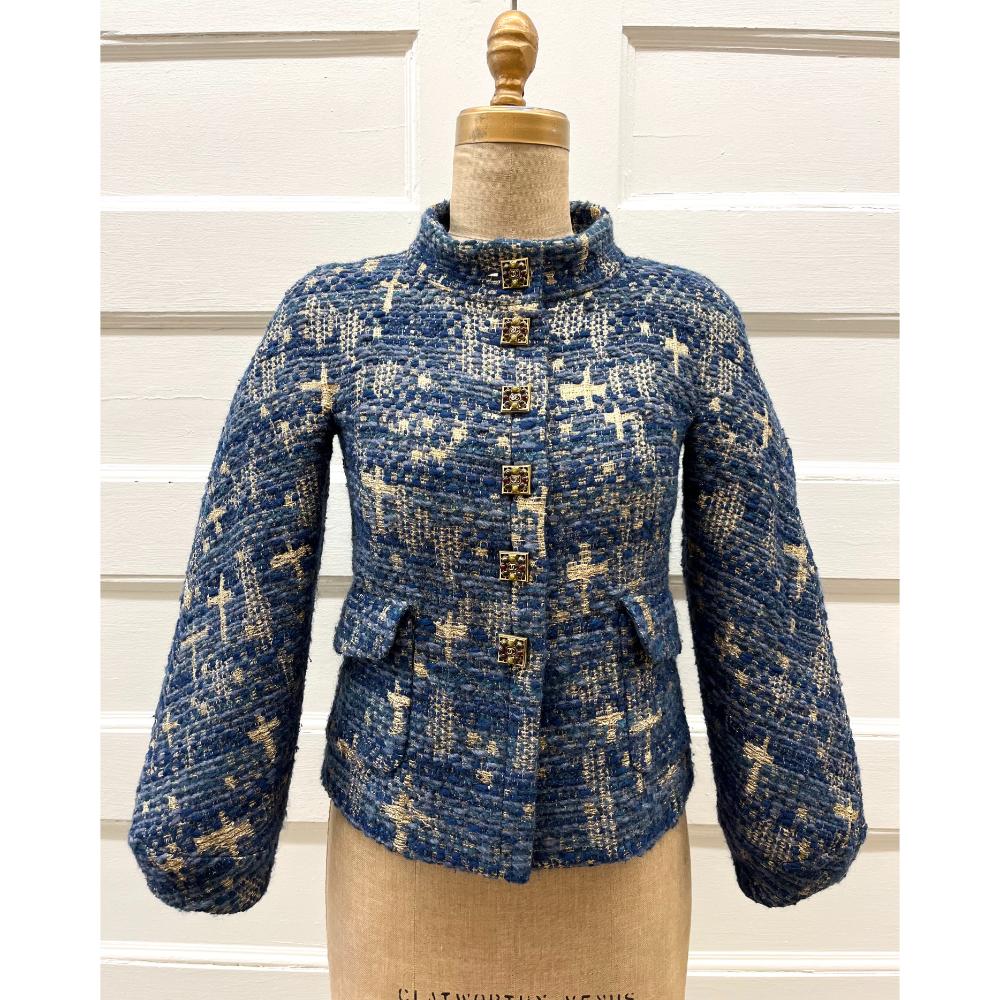 Chanel Byzantine Lesage tweed jacket w/ jeweled buttons