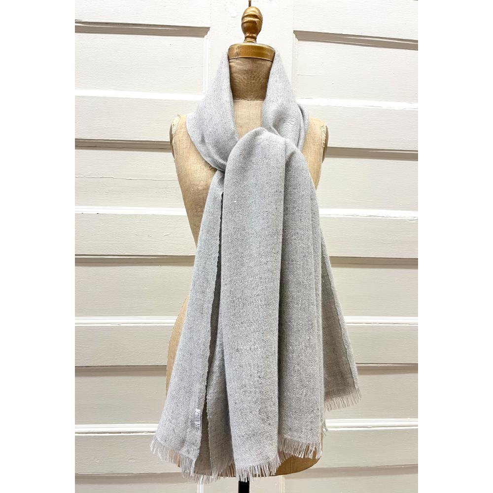 Brunello Cucinelli cashmere and silk Diamond yarn scarf