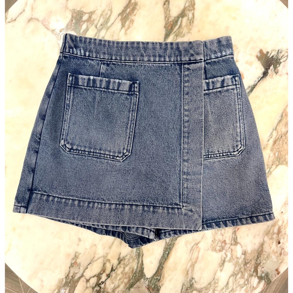 Dior denim skort