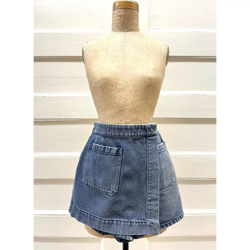 Dior denim skort