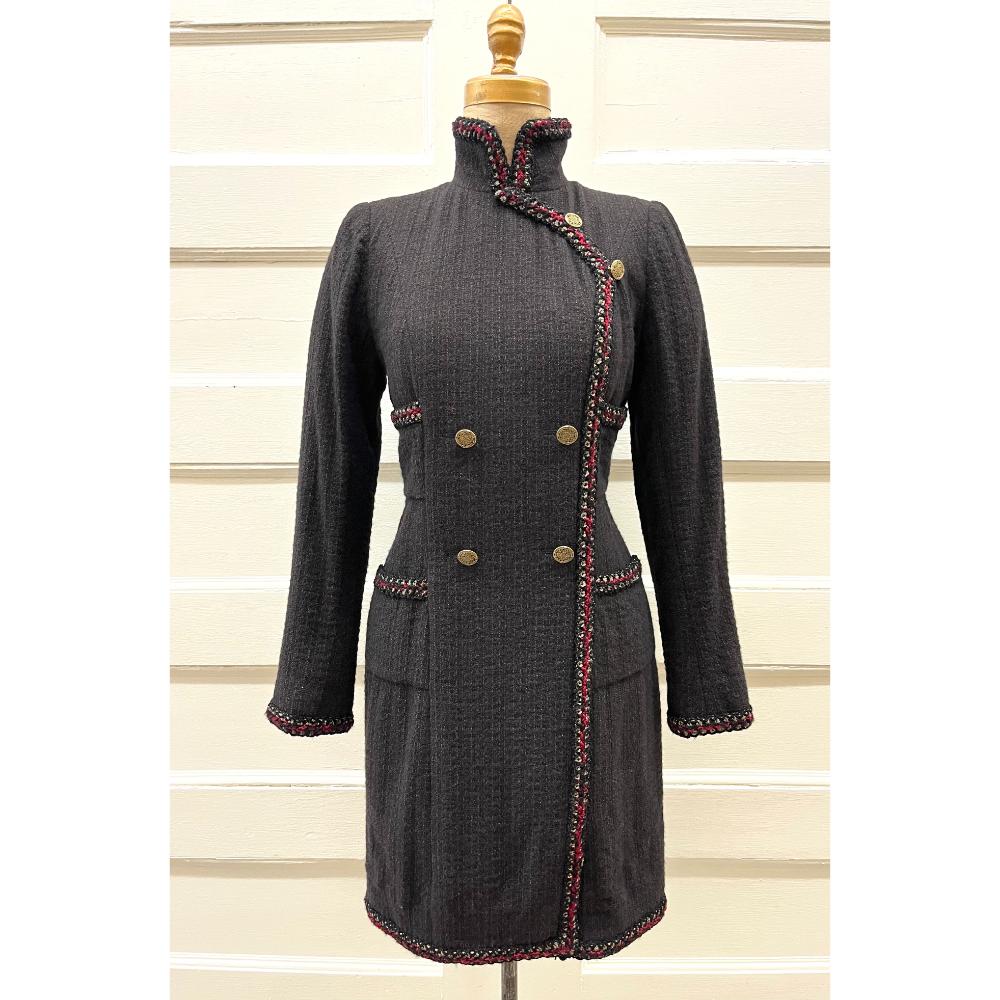 Chanel 2010 Shanghai collection tweed coat dress