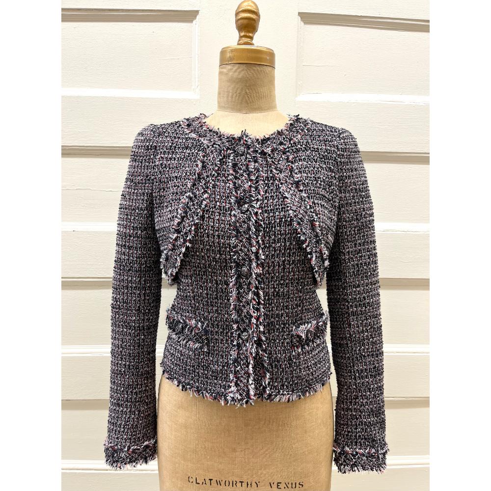 Chanel 2004 Lesage tweed & sequin jacket