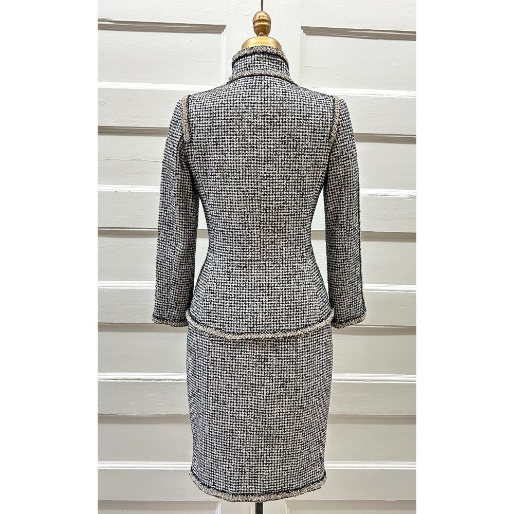 Chanel 2010 Venice collection tweed skirt suit