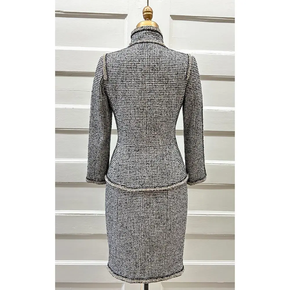 Chanel 2010 Venice collection tweed skirt suit