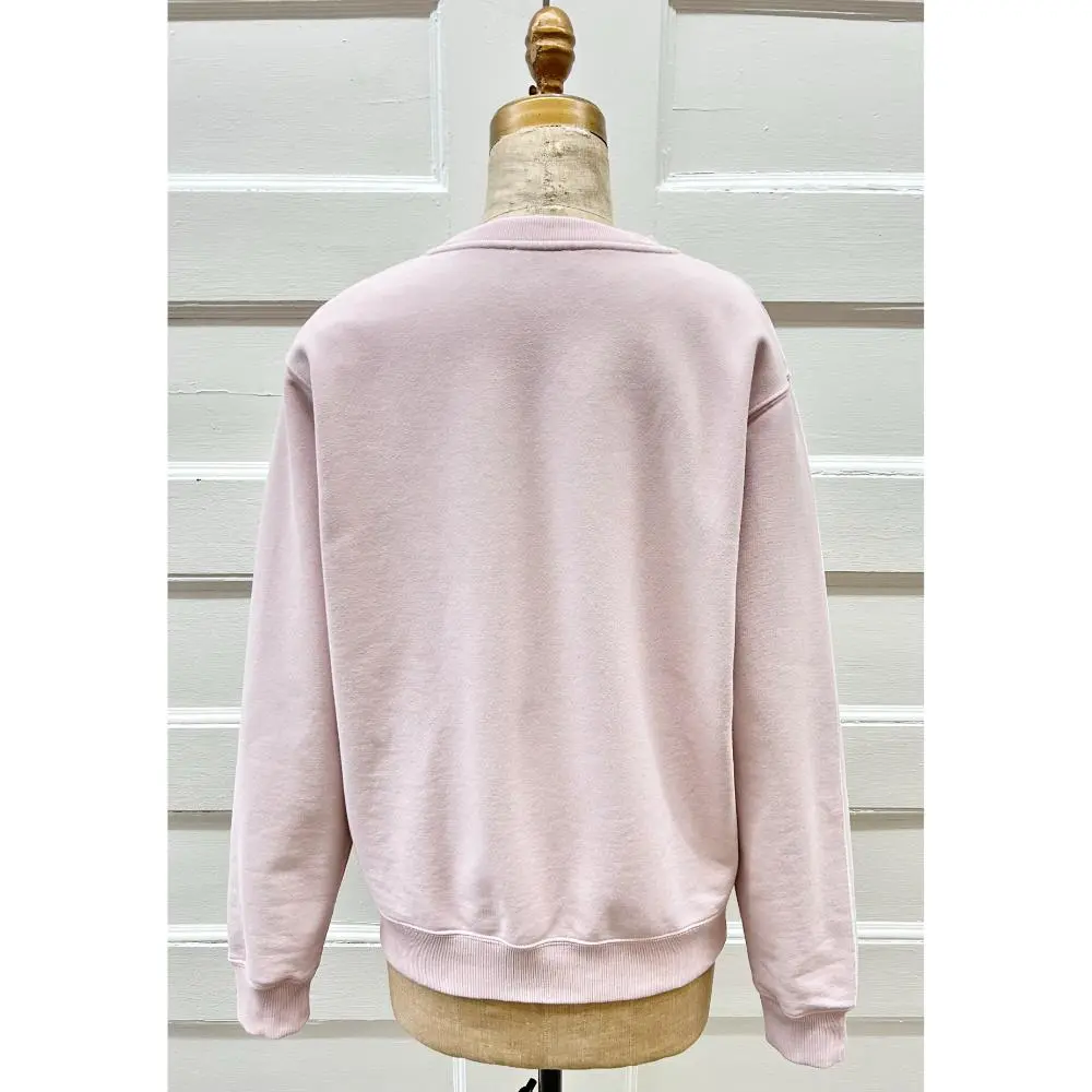 Dior x Stussy pink sweatshirt