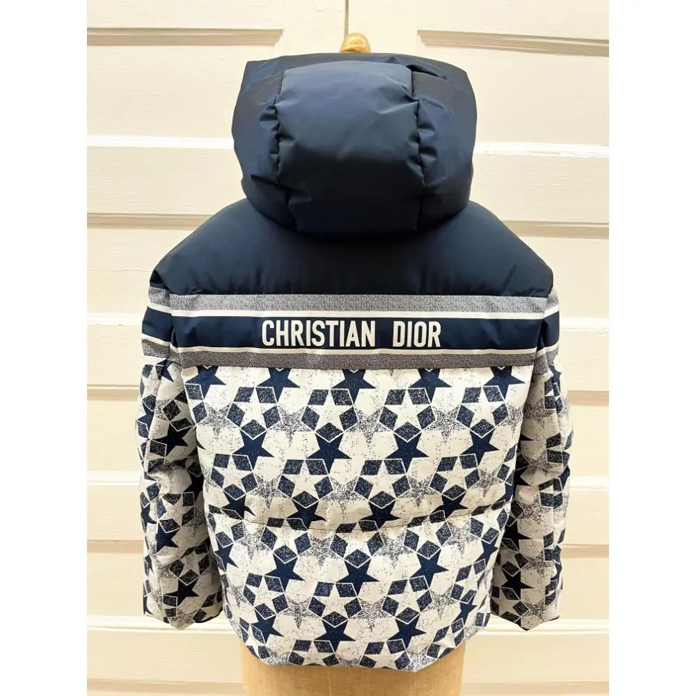 Dior Dioralps patterned puffer coat