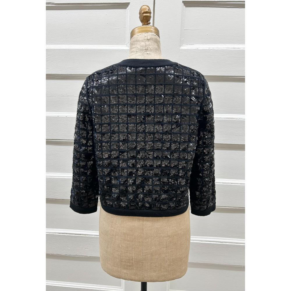 Chanel 2008 cashmere and sequin cardigan