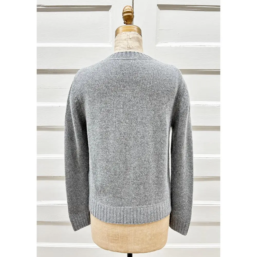 Prada grey cashmere/wool sweater