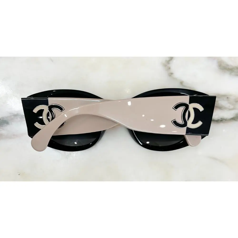 Chanel 5542 two-tone sunglasses