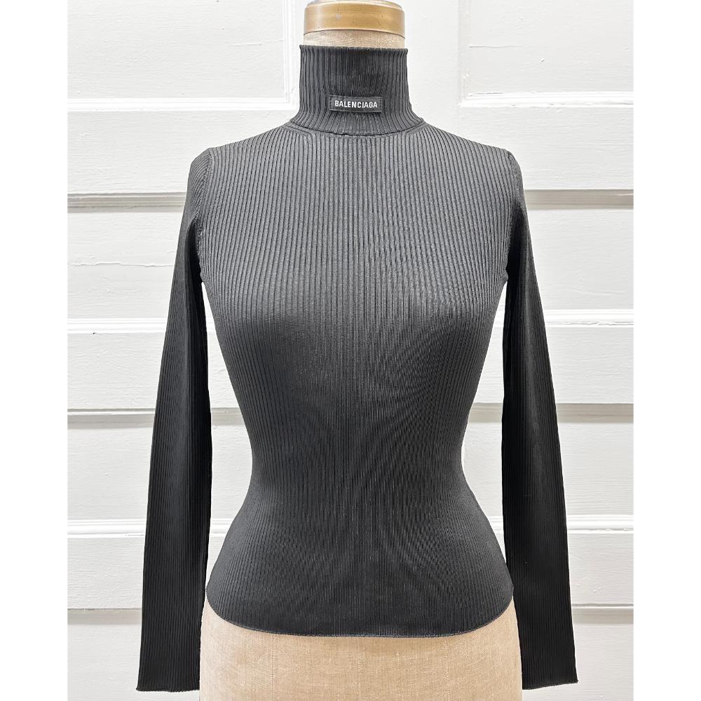 Balenciaga ribbed turtleneck