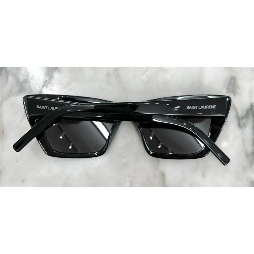 Saint Laurent SL 276 Mica black cat eye sunglasses