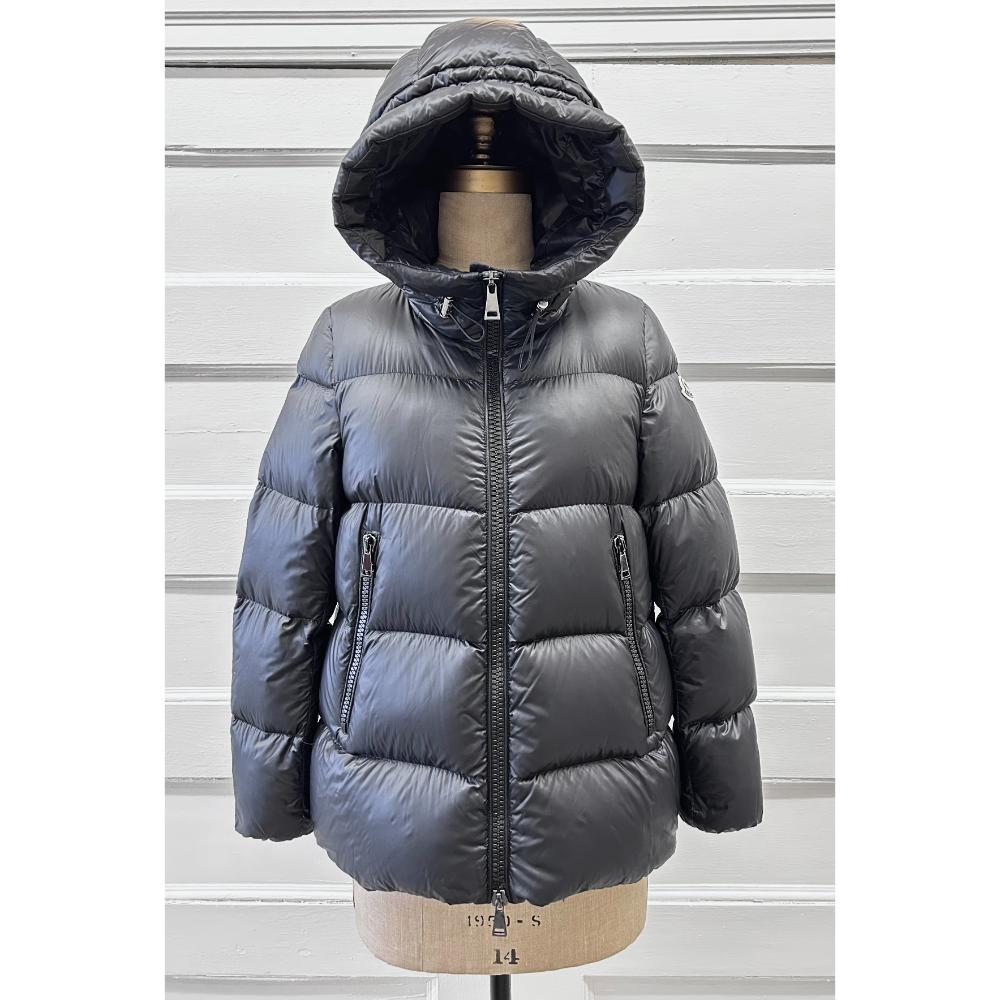 Moncler Doudoune Legere black hooded puffer coat