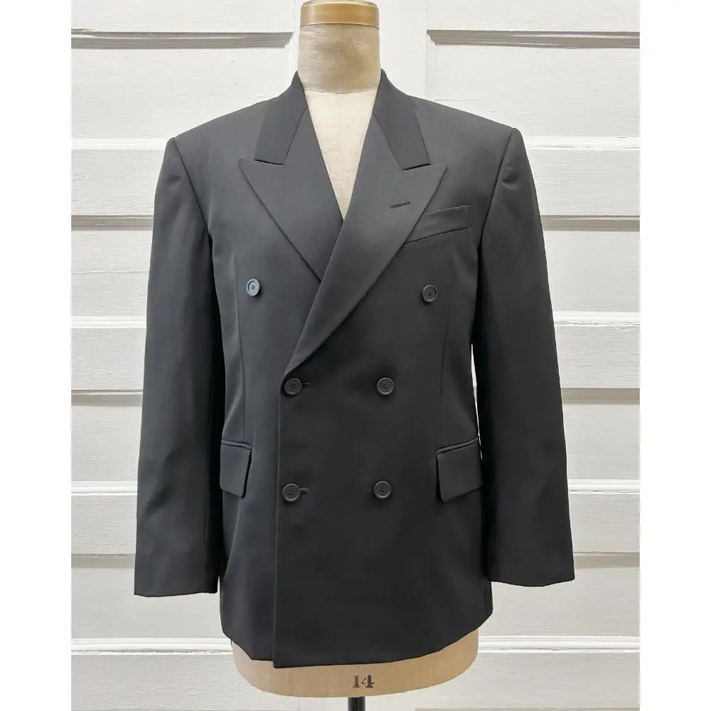 Balenciaga Unifit black wool oversized blazer